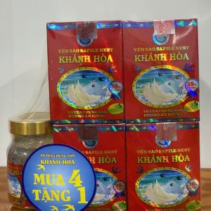 Tổ Yến ăn kiêng 38% (Lọ rời 4+1)