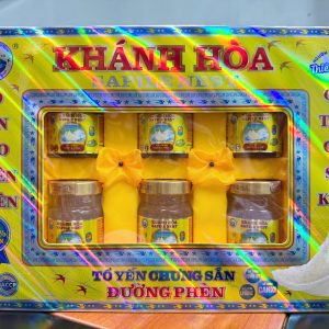 Tổ yến Đường phèn Sapile 38% (Hộp Quà Vàng)