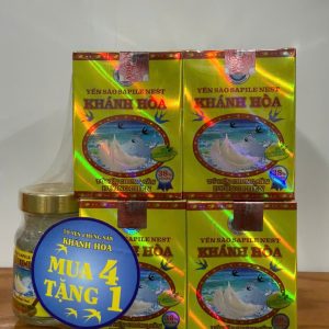 Tổ yến Đường phèn 38% (Lọ rời 4+1)