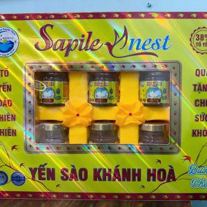 Tổ yến Đường phèn Sapile 38% (KHAY LỚN)