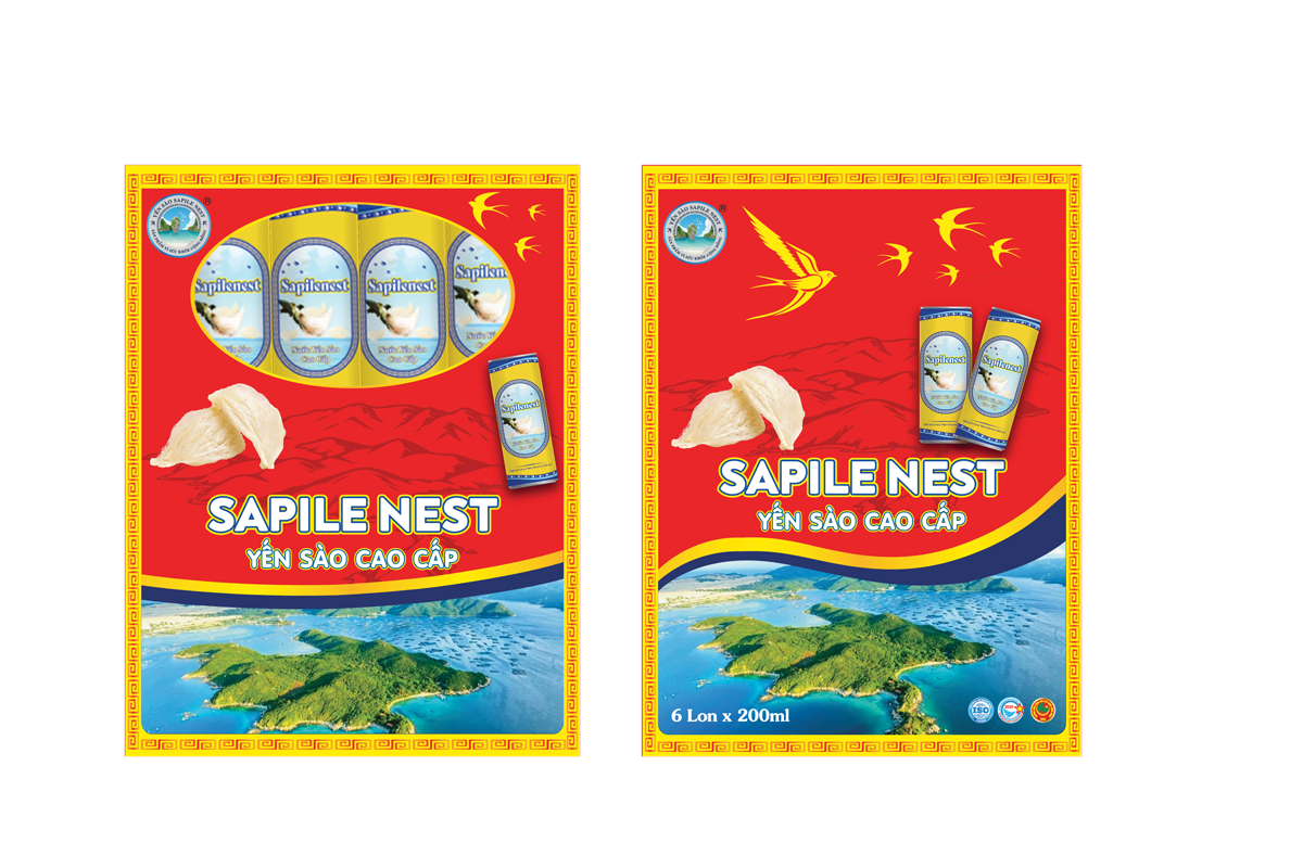 Nước Yến Hộp 6 Lon Cao 200ml Sapilenest